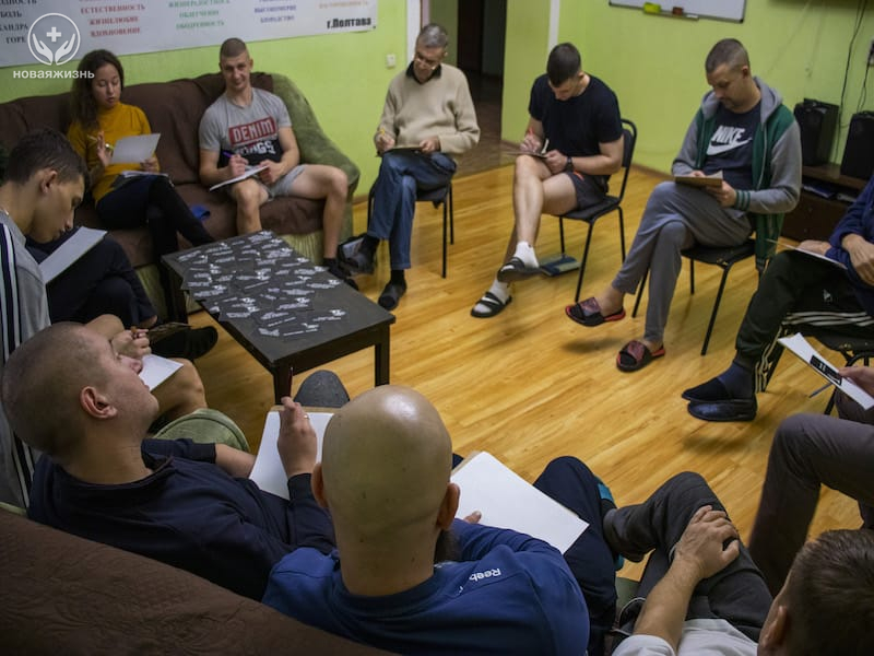 Арт терапия в центре реабилитации "Новая Жизнь" Киев